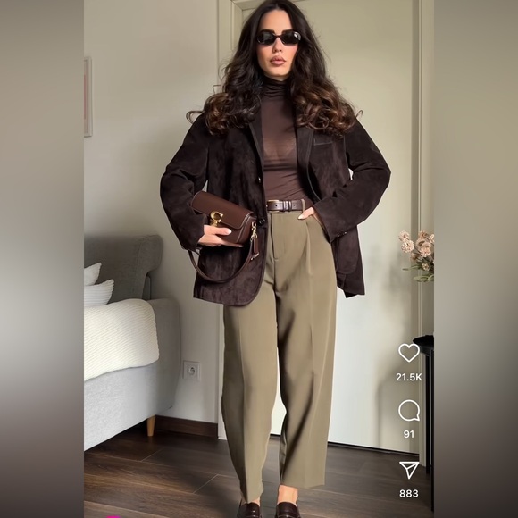 NWT ZARA Women’s Trouser Pants - Picture 3 of 7